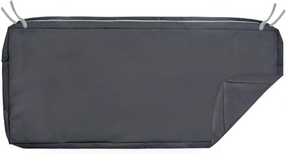 NettyPro Outdoor Patio Bench Swing Loveseat Cushion Cover, Water Resistant UV Protection Outside Furniture Cushion Slipcovers with Zipper, 42 x 18 x 3 Inch