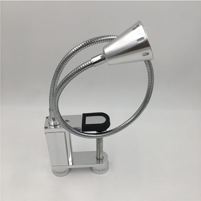 Abaodam Heat Resistant Aluminium Alloy Outdoor Barbecue LED Light with Flexible Neck, Stylish and Lightweight BBQ Grill Lamp for Patio and Garden Cooking