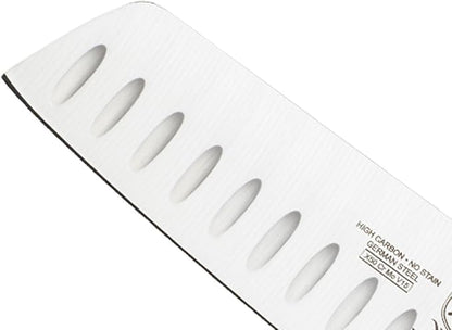 Mercer Culinary M21067 Genesis 7-Inch Granton Edge Nakiri Vegetable Knife