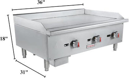 Empura Countertop Gas Griddle