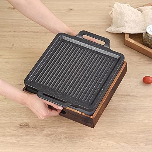 Smokeless Portable Charcoal Grill for Camping BBQ Grills Outdoor Barbecue Grill, Korean Japanese Charcoal Oven Alcohol Stove Household Non-Stick Cooking Tools,A-1