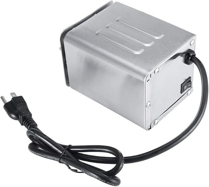 30kg Outdoor Rotisserie Kit Stainless Steel BBQ Rotisserie Motor Electric Roaster Barbecue Motor Roast Meat Grill (3-4RPM)