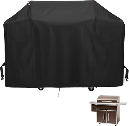 Pellet Grill Cover for Traeger Select Series, 600D Thickened Grill Covers Compatible with Traeger Select Pro and TFS60LZC Select Elite, Heavy Duty Waterproof BBQ Cover for Outdoor Grills