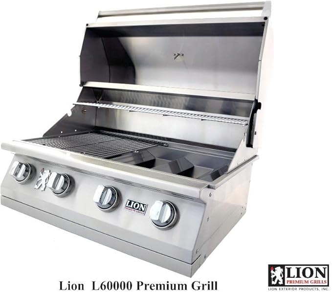 Lion 32″ 4-Burner Gas Grill – L60000 Liquid Propane