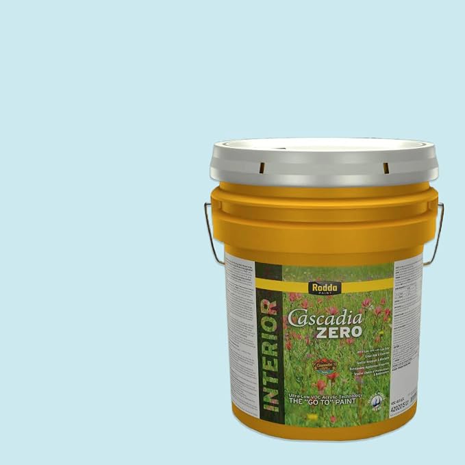 Rodda Paint CASCADIA ZERO Interior Satin Paint & Primer in One, 5-Gallon, Kyoto
