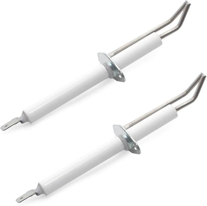 2-Pack Electronic Grill Igniter & Ceramic Electrode Set - Compatible with Select Outdoor Grills - Replacement for AP5318793, PB040179, PB040288