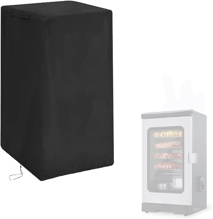 Smoker Cover Fit for East Oak 30" Electric Smoker | Heavy Duty Waterproof Outdoor Grill Smoker Covers-18"D x 16"W x 32"H