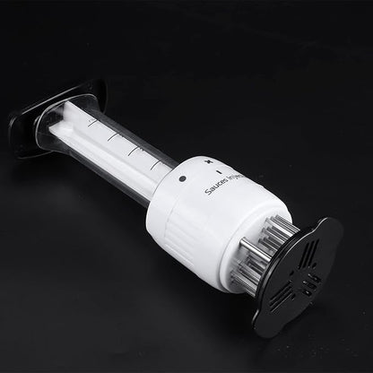 Meat Injector Professional Stainless Steel Marinade Seasoning Tool for Quick Flavor and Tenderizing, for Kitchen Accessory