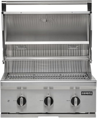 COYOTE OUTDOOR LIVING - 30" C-Series Built-In NG Grill - Natural Gas - Model C3C30NG