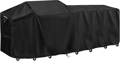 125 Inch Island Grill Cover, Outdoor Kitchen BBQ Waterproof Cover | Heavy Duty Outdoor Large Island Covers for Patio BBQ, 125"L x 42"W x 52"H