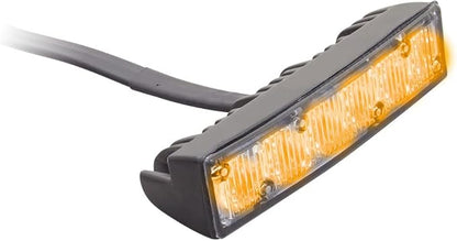 Heise - 6-LED Grille Marker Lights - Amber - Municipality Series (HE-MUGRL-6A)