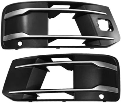Front Grille Grill Frame Q7 2016 2017 2018 2019 Fog Lights Grill Fog Lamp Shade Fog Light Grille Front Bumper 4M0807151
