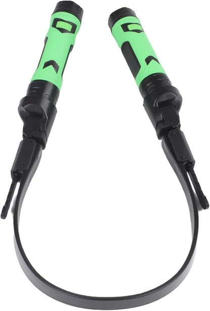 Dual-Head USB Rechargeable LED Grill Light, Magnetic Base, Flexible Neck