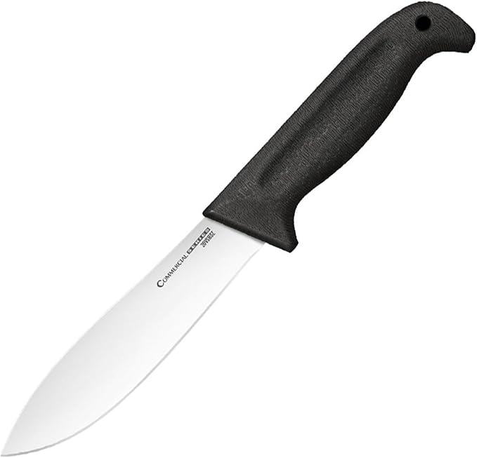 Cold Steel 6" Western Hunter Knife Durable German 4116 Stainless Steel Fixed Blade Knife with Ergonomic Kray-Ex Handle Ideal for Hunting, Fishing & Outdoor Tasks Commercial Series