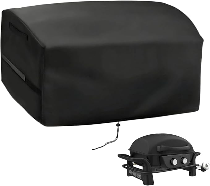 Tabletop Gas Grill Cover for Nexgrill Fortess 2-Burner Portable Griddle | 32x17x35,Waterproof Dustproof Heavy Duty Oxford Fabric,for Nexgrill Fortess 2-Burner Table Top Gas Grill 820-02005