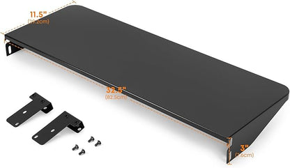 Stanbroil Folding Front Shelf for Traeger Pro 780 Ironwood 885 Pellet Grill, Grill Accessories Replacement for Traeger BAC442 Folding Shelf, Black