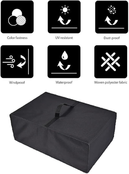 AF-WAN Heavy Duty Waterproof Indoor Grill Dust Cover for Ninja GR101 Sizzle Smokeless Indoor Grill & Griddle/Hamilton Beach Electric Indoor Searing Grill-25361, Black