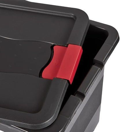 Keeeper Transport Box with Lid, PP, Graphite, 39.5 x 29.5 x 30 cm