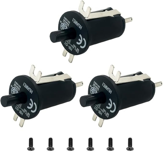 3 Pack 9904190041 Hopper Lid Door Switch for Masterbuilt Gravity Series 560 800 1050 XL Digital Charcoal Grill Smoker Replacement Parts Replaces MB20041220 and 9904190041