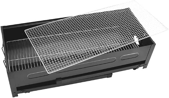 Bbq Grill Charcoal Grill Charcoal Stove Folding Barbecue Grill Stainless Steel BBQ Grill Outdoor Portable Charcoal Grill BBQ Camping Grill Travel Barbecue Grill Charcoal Griddle