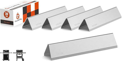 SUS304 Stainless Steel 15.3" Flavorizer Bars for Weber Spirit E310 E320 E330 S310 S320 S330, Spirit 300 & GS4 Spirit II 300 Series Grill with Front Knobs, Grill Parts for Weber Spirit 7636 69797