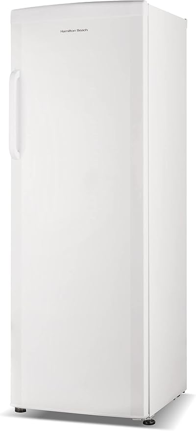Hamilton Beach HBFRF1100, 11 cu ft, Upright Freezer, White