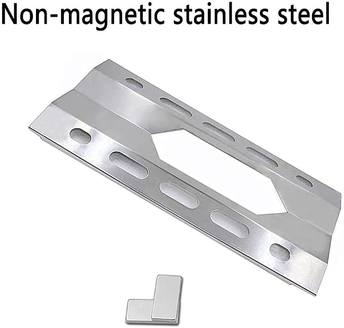 SN1281(3-Pack) SA0801 (3-Pack) 17 5/16" Stainless Steel Heat Plate and Burner Replacement for Costco Kirkland 720-0108, Nexgrill 720-0011, 720-0047-U Gas Grills