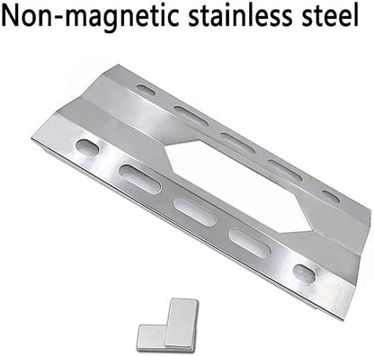 SN1281(3-Pack) SA0801 (3-Pack) 17 5/16" Stainless Steel Heat Plate and Burner Replacement for Costco Kirkland 720-0108, Nexgrill 720-0011, 720-0047-U Gas Grills
