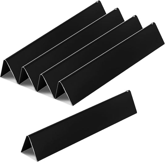 VEVOR Flavorizer Bars, 15 inch Grill Replacement Part, for Weber Spirit I & II 300 Series Grills, Including Spirit E-310, ll S-310, ll E-320, Porcelain-enameled Steel Thicker Heat Plate, 5 Pack