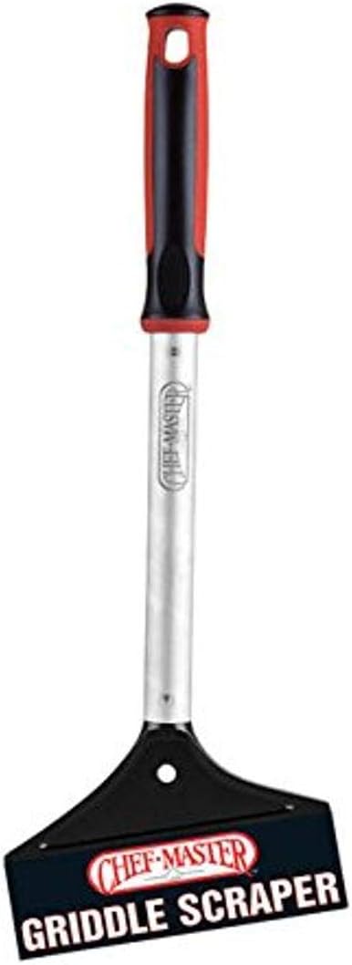 Chef-Master 90018 Economy Scraper, Large, Black