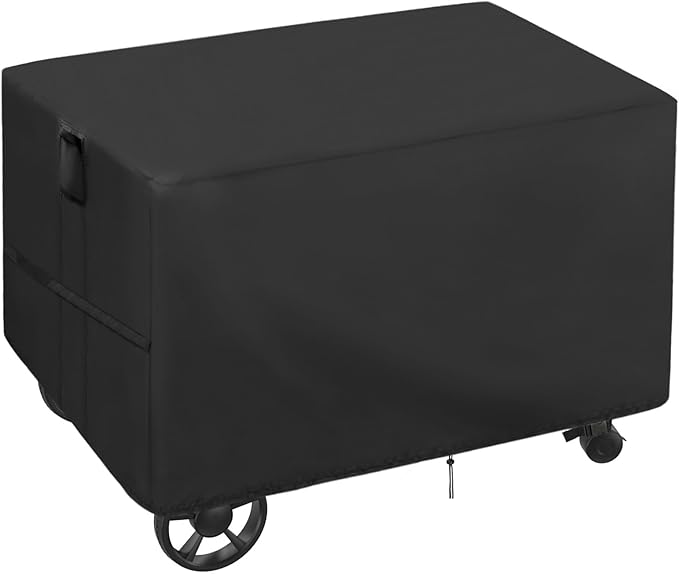 Outdoor Grill Cart Cover for BBQMall Pizza Oven Table, Waterproof Outdoor Pizza Oven Cart Cover, Patio BBQ Grill Stand Covers - 51 X 25 X 31 Inch