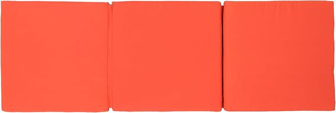 Christopher Knight Home Jamaica Outdoor Water Resistant Chaise Lounge Cushions, 2-Pcs Set, Orange