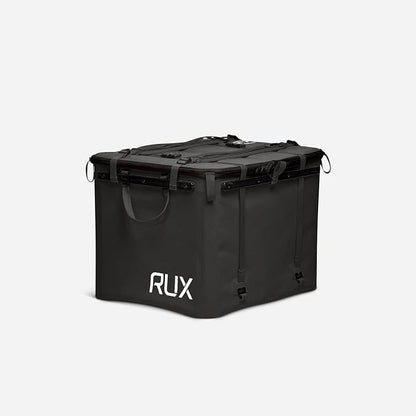 RUX 70L Collapsible Gear Box (Black) - Modular Adventure Storage Solution For Camping Storage, Overlanding, Off-road And Van Life - Weatherproof, Durable and Multifunctional