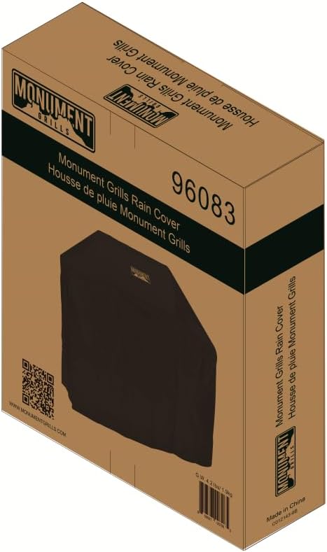 Monument Heavy Duty Gas BBQ Grill Cover,62-inches for Grill Models Denali 405 and Denali 425, 77352, SKU 96083