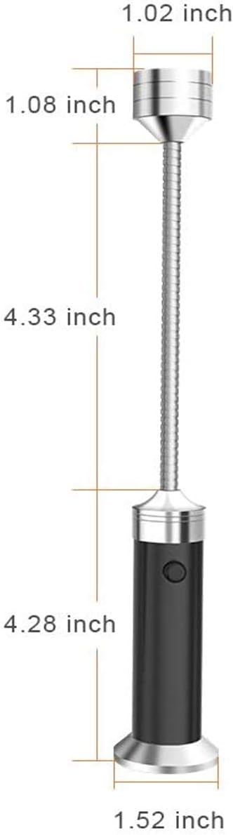 Pocketman Magnetic BBQ Light Barbecue 360 Degree Rotation Angle Flexible Gooseneck Outdoor Light Barbecue Grilling for Camping Emergency