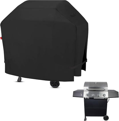 Outdoor Grill Cover Fits Cuisinart 4-Burner Gas Grill CGG-7400, Cover Geny Waterproof 600D Heavy Duty Barbecue Grill Covers, 48" L x 24" D x 45" H.