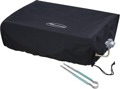 Cover for Blackstone 22 inch Griddle Water Resistant 600D Polyester Heavy Duty Flat top 22" Gas Grill Cover Exclusively Fits Blackstone 22" Griddle Cooking Station-22in Without Hood Cover