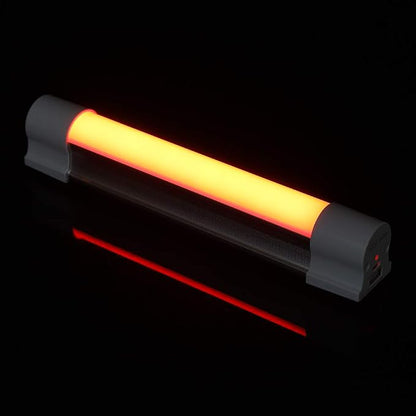 Portable LED Rechargeable Camping Light, Emergency Lamp with Stepless Dimming, Strong Magnetic Base for Indoor Outdoor Hiking BBQ, Includes Lanyard and USB Cable