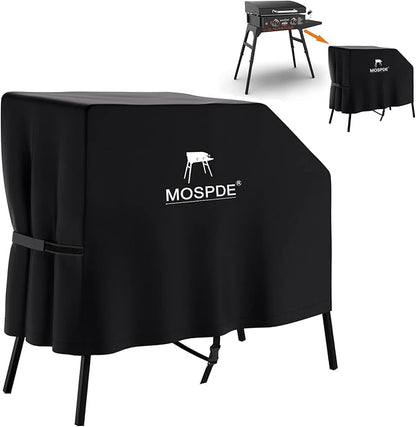 Griddle Cover Fits for Blackstone 22 Inch 17 Inch Griddle with Hood and Stand, Waterproof Grill Cover for Blackstone 22" 17" Griddle with The Lid and Stand, 600D Heavy Duty Water-Resistant