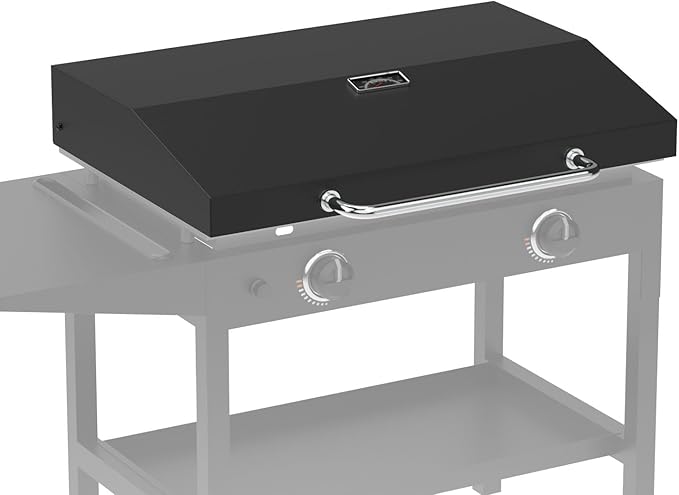 Upgrade Griddle Lid for Blackstone 5857 Omnivore 28" Griddle Hood, Flat Top Hinged Lid for Blackstone 2206 1883 1517 2287 2403, 28 in XL 3-Burner Omnivore Griddle and More 28 Inch Original Griddle