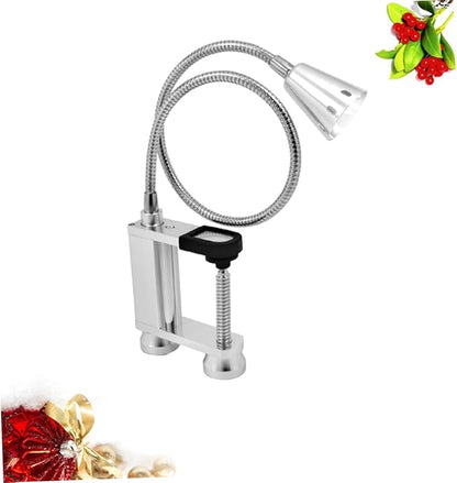 Totority Outdoor Led BBQ Lamp Magnetic Grill Light for Gas Grill Flexible Barbecue Lamp Stylish Led Light Aluminium Alloy Weatherproof