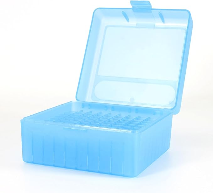 100 Round Rifle Ammo Can | Ammo Box | Flip-Top Ammo Bullets Case | Storage Box | Magazine Holder | Tool Box Storage for Travelling | Plastic Field Boxes | Locking Ammo Can