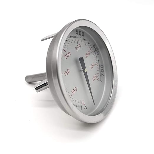 67088 67731 Accurate Grill Thermometer for Weber Genesis 300, Genesis II & Summit Series Grills, Genesis E/S 310 330 Temperature Gauge, Thermostat Replacement for Weber, Center Mount, 2-3/8” Diameter