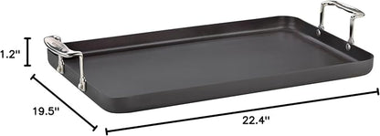 Cuisinart Chef's Classic™ Nonstick Hard Anodized 13" x 20" Double Burner Griddle