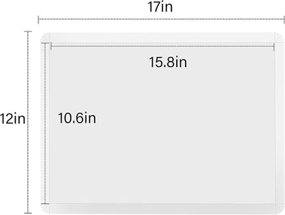 ZVP Disposable Cutting Boards 60 Count, Collapsible Cutting Board Sheet with Built-in Crease, Flexible Plastic Cutting Mat for Kitchen and Commercial Use, 17 x 12 In White