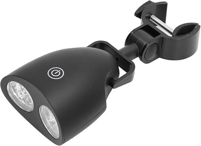 Barbecue Grill Light with 10 LED Lights, Wireless Camping Emergency Light for Gas Charcoal Electric Grill, Adjustable Clamp Touch Control 3 Brightness Modes