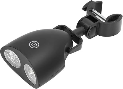 Barbecue Grill Light with 10 LED Lights, Wireless Camping Emergency Light for Gas Charcoal Electric Grill, Adjustable Clamp Touch Control 3 Brightness Modes