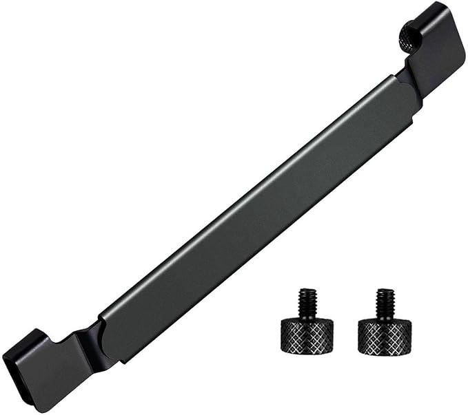 Griddle Spatula Holder, Adjustable Stainless Steel Grill Tool Hold Rack for Blackstone, Camp Chef, Royal Gourmet (Black)