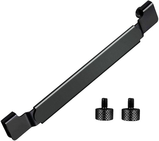 Griddle Spatula Holder, Adjustable Stainless Steel Grill Tool Hold Rack for Blackstone, Camp Chef, Royal Gourmet (Black)
