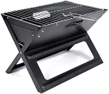 Barbecue Charcoal Grill Portable X Shape BBQ Grill Outdoor Simple Foldable Charcoal Grill for Camping Charcoal BBQ Grill